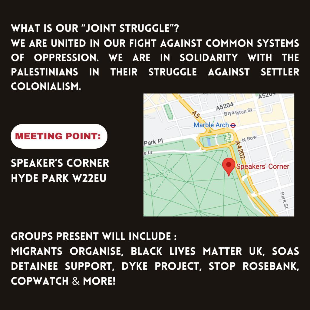 Join SDS as we march with our friends and comrades in the Joint Struggle Bloc! 🇵🇸
We will be supporting the <a href="/palyouthmvmt/">Palestinian Youth Movement</a> and demanding an end to the genocide in Gaza and an end to Israeli occupation