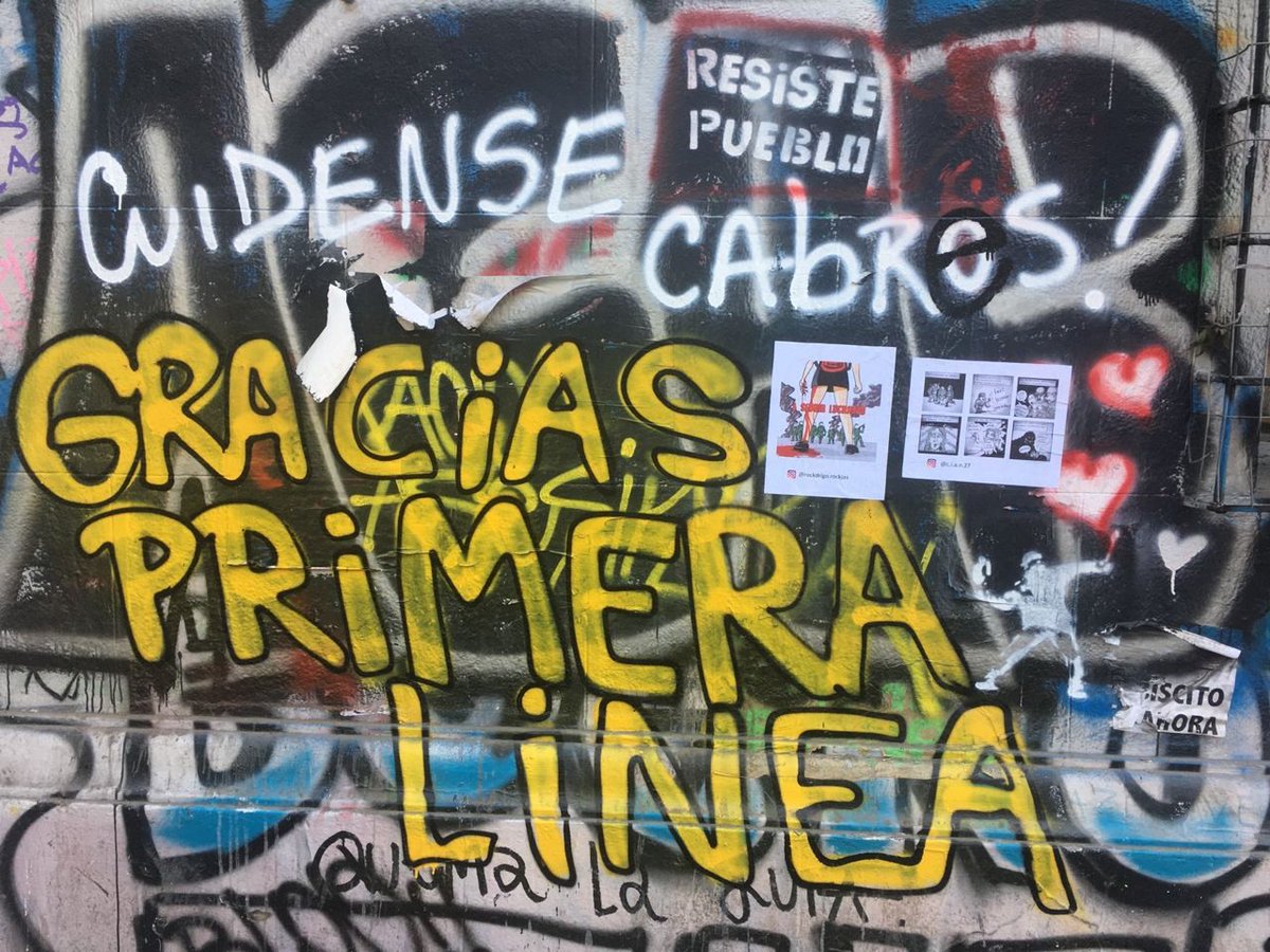 1/4
"Four years ago today, a revolt broke out in Chile, wresting control of the streets from the police."