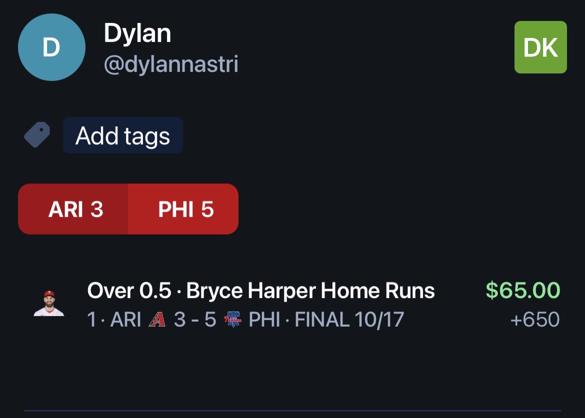 Make_it_Nastri's tweet photo. @ThePromoguy123 @pikkitsports Bryce bombs 💣 https://t.co/NQJyPYvUII