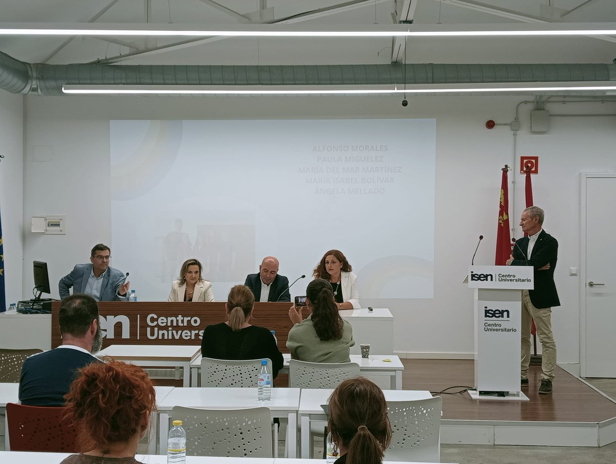 CruzRojaRMurcia's tweet photo. Acompañamos a @HospitalSocorro en la celebración de su I Jornada divulgativa de #Neuroeduca 'Desarrollo Psicomotor en niños y adolescentes' en @ISEN_Cartagena con @AytoCartagenaES Enhorabuena por la organización de esta maravillosa iniciativa!!! https://t.co/Ubas8hIbwT