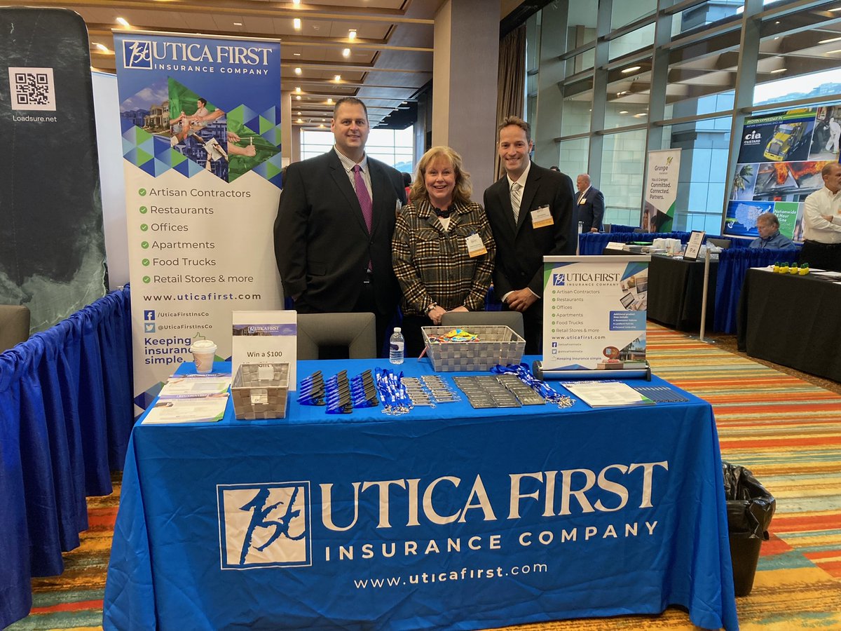 UticaFirstInsCo's tweet photo. Our team Keith Dawson, Catherine Casterline, and Chris Stevens was thrilled to be part of Pittsburgh I-Day 2023! #PghIDay brings insurance professionals from Western PA together to expand their knowledge, network, and exhibit their product offerings. #UticaFirst #pghiday https://t.co/Kjv75zsgiK