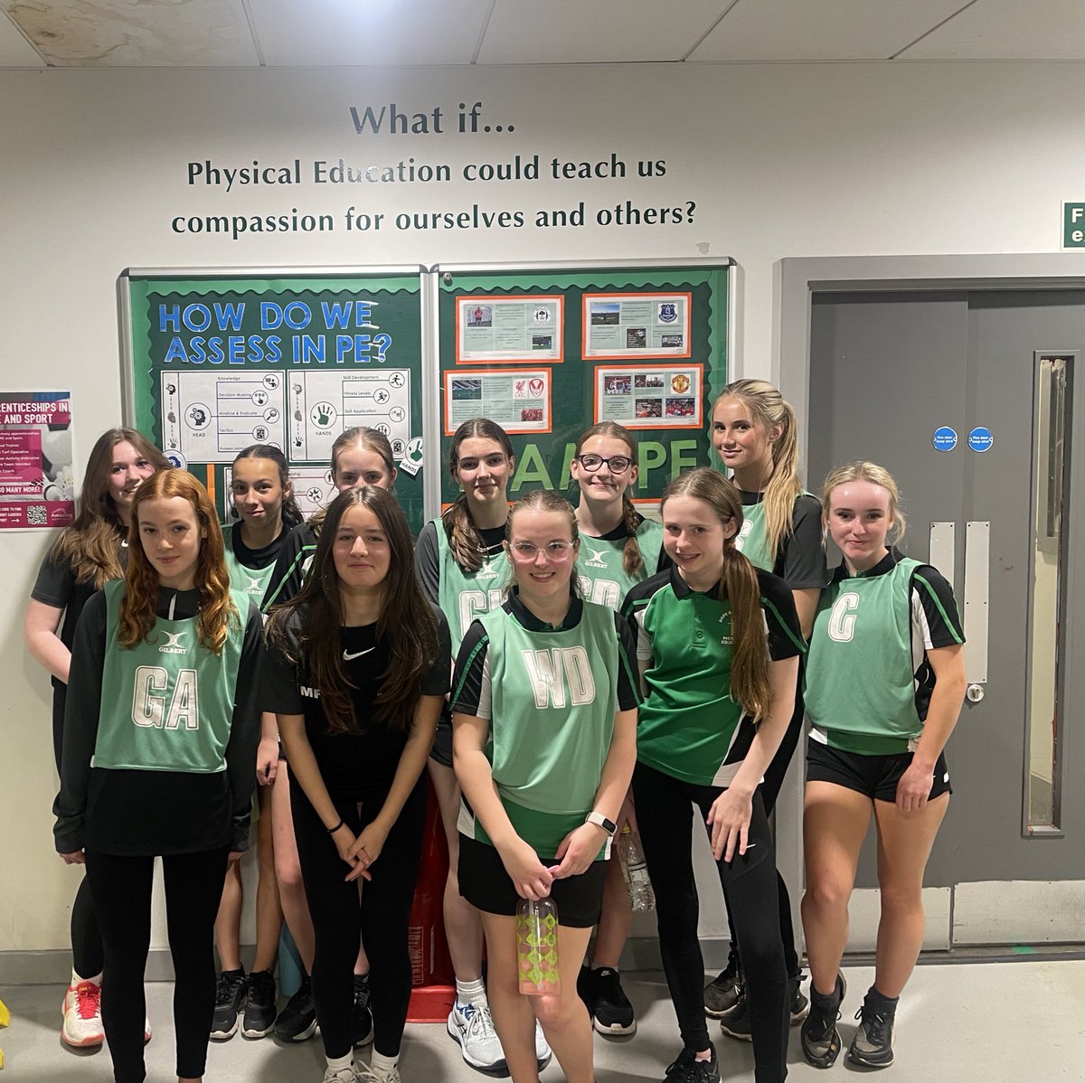 HopeAcademyPE's tweet photo. Well done to our Y10/11 team who won all of their games at the St Helens Netball festivals today at Hope 💚💚#teamhope #hopePE https://t.co/B1cq2n2hph