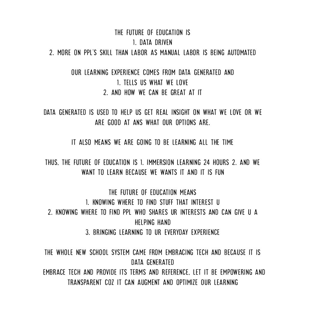 janahjean's tweet image. #learning #datadriven #datagathering #education #automation #employability #marketability #passion #school
