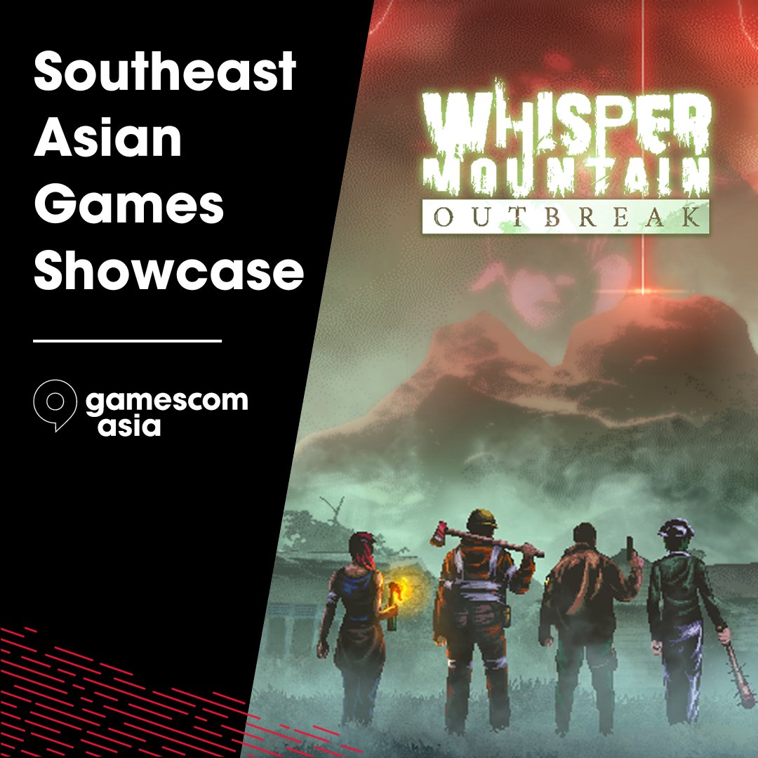 We’re happy to announce that Whisper Mountain Outbreak is part of the Southeast Asian Games Showcase at @gamescomasia, hosted by @VirtualSEAsia and @20mPodcast 🗻

Catch the livestream on Sunday, October 22nd at 2 P.M. GMT+8 on ▶️ youtube.com/@gamescomasia