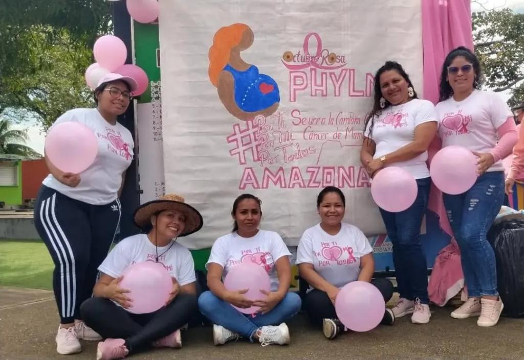 Fundacite_Amaz's tweet photo. #19Oct | Fundacite presente en la caminata rosa, en conmemoración al día de la lucha contra el cáncer de mama con el lema: "Por tí, por mi, por todas"
En conjunto con el @MinMujerVe e institutos autónomos, desde la plazoleta Yo Amo Amazonas hasta el Paseo #Atures https://t.co/URhnMmnyiH