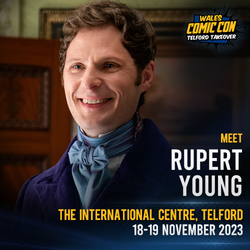 DMJConsult23's tweet photo. I'm delighted to announce that @RupertFYoung will be at @walescomiccon @TelfordTakeover 18th &amp; 19th November 2023 in #Telford, #UK.

Further info can be found here:
https://t.co/kFL7wSrKtD

#RupertYoung
#Merlin #Bridgerton #TheSceretGarden #Will #TheWhiteQueen https://t.co/3M5K9NFOhf