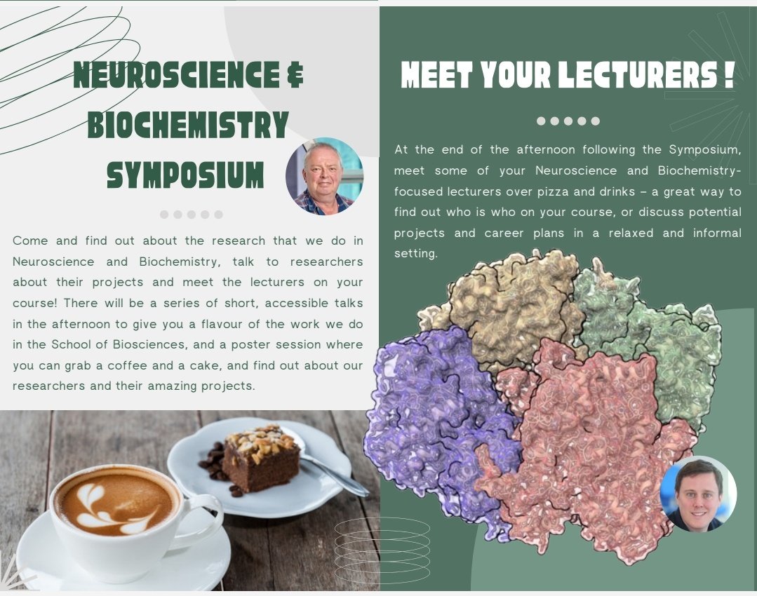 It was a pleasure helping to run the neuroscience and biochemistry symposium as part of 'Exploring Biosciences' at @CUBiosciences today. Thanks to colleagues, poster presenters, and the wonderfully engaged undergraduates for making it a great afternoon!