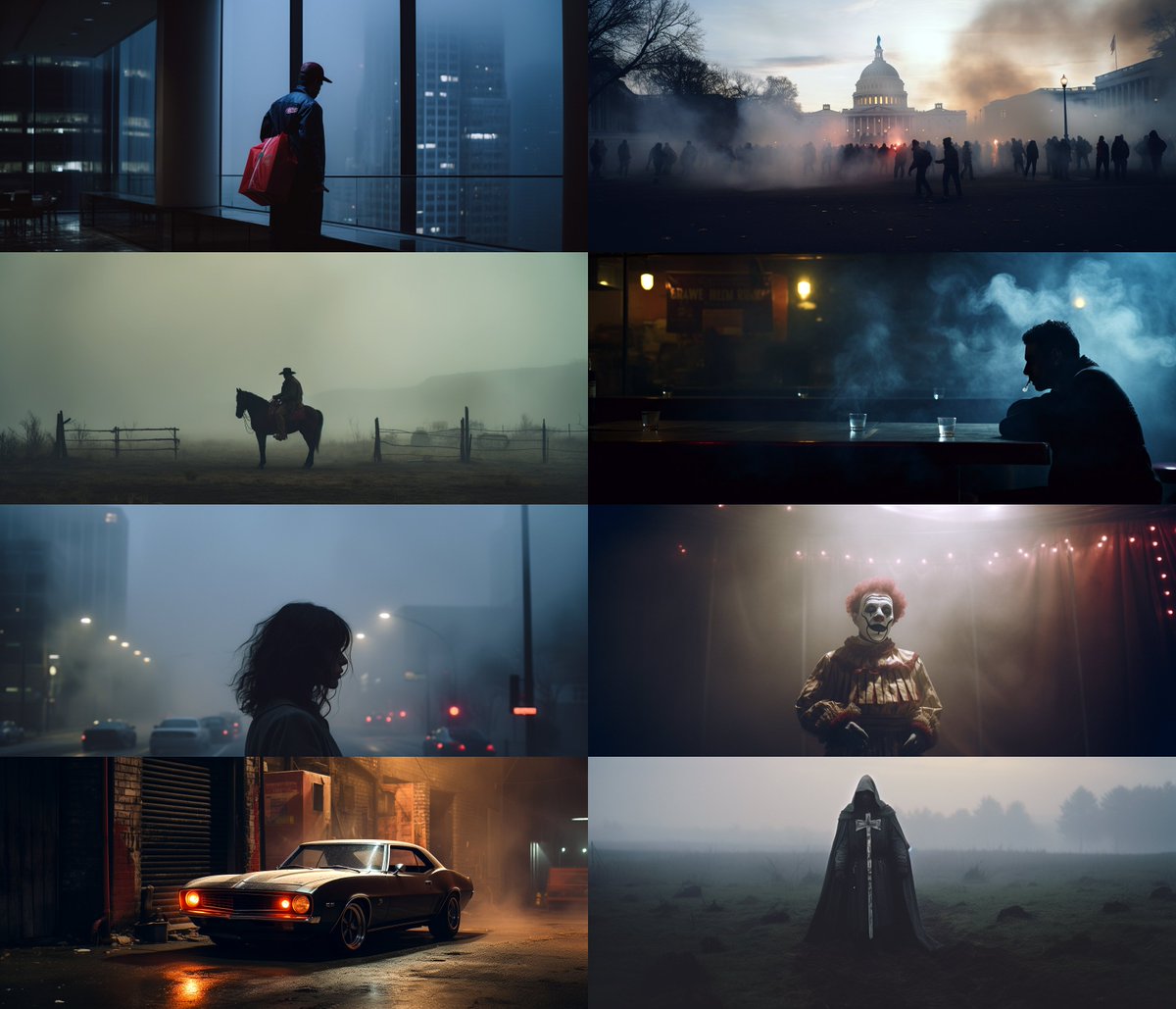 knightama's tweet photo. 🚀All of these images were made with the SAME prompt! 🔥

If you'd like to know it, please, show some support. It ain't easy to come up with versatile prompts that I give away for free.🥰

When this post hits 60 RTs, I'll reveal the prompt! 🗝️✨

#aiart #aiartcommunity #midjourneyart