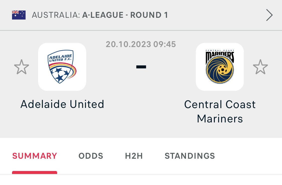 📣📣📣 SUPER HYPDER FOR TOMORROW 🦘🦘🦘

Australian A League returns one of my favourite bet on….

I’ll be starting a £10/£1000 challenge on this game tomorrow as well 🟨⚽️

Let’s get 50 likes &amp; Reposts going 👍❤️👍❤️👍❤️