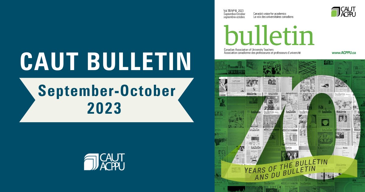 CAUT/ACPPU tweet media