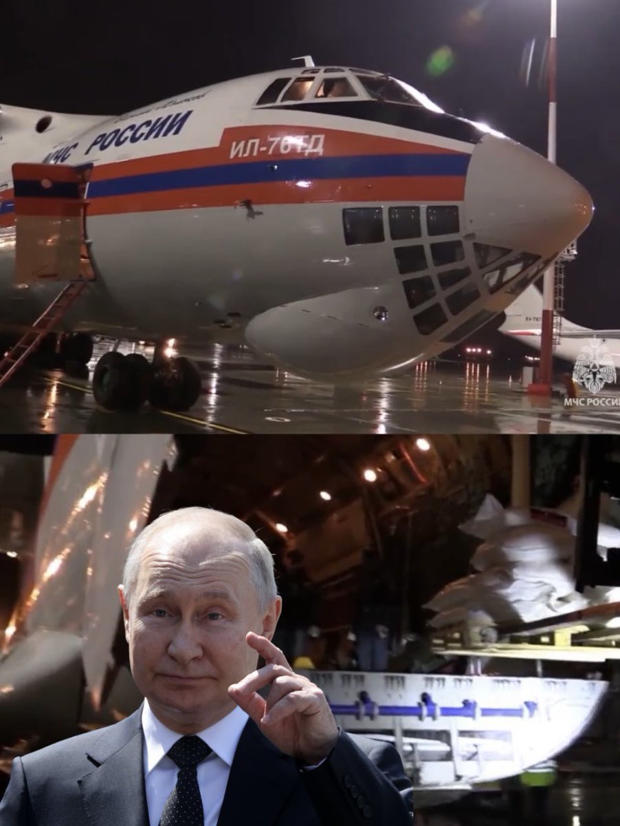 jacksonhinklle's tweet image. 🇷🇺🇮🇱 Russian President Putin just flew tons of humanitarian aid from Russia to the people of Gaza.

You love to see it!