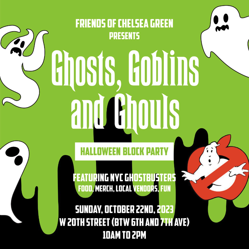 helpNYC (@helpnyc) on Twitter photo 🎃Calling all Ghosts, Goblins, and Ghouls!👻
Join us for the Friends of #Chelsea Green #Halloween #BlockParty this Sunday, 10/22!
More information: helpnyc.org/events/2023/20…
#halloweennyc #nycevents #nyc #manhattan #nychalloween #halloweenparty <a href="/helpNYC/">helpNYC</a> <a href="/CitizensNYC/">Citizens Committee For New York City</a> <a href="/NYCParks/">NYC Parks</a> 🎃Calling all Ghosts, Goblins, and Ghouls!👻
Join us for the Friends of #Chelsea Green #Halloween #BlockParty this Sunday, 10/22!
More information: helpnyc.org/events/2023/20…
#halloweennyc #nycevents #nyc #manhattan #nychalloween #halloweenparty <a href="/helpNYC/">helpNYC</a> <a href="/CitizensNYC/">Citizens Committee For New York City</a> <a href="/NYCParks/">NYC Parks</a>