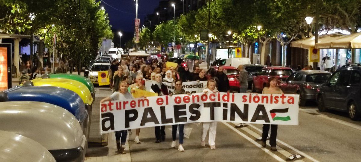 #BarberàDelVallès amb #Palestina 

#AturemElGenocidi #NoEnElNostreNom
#FreePalestine ✌🏼