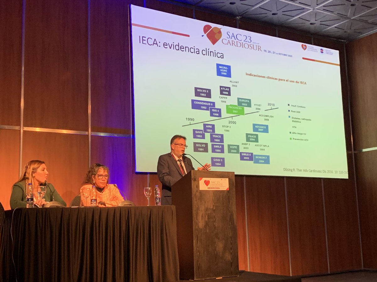 ezeforte's tweet photo. Excelente disertación del Dr @rodripab62 reivindicando el tratamiento con #IECAs en #HTA 👏👏 en @SAC_54 #SAC23CARDIOSUR https://t.co/vqq7LXPqUF