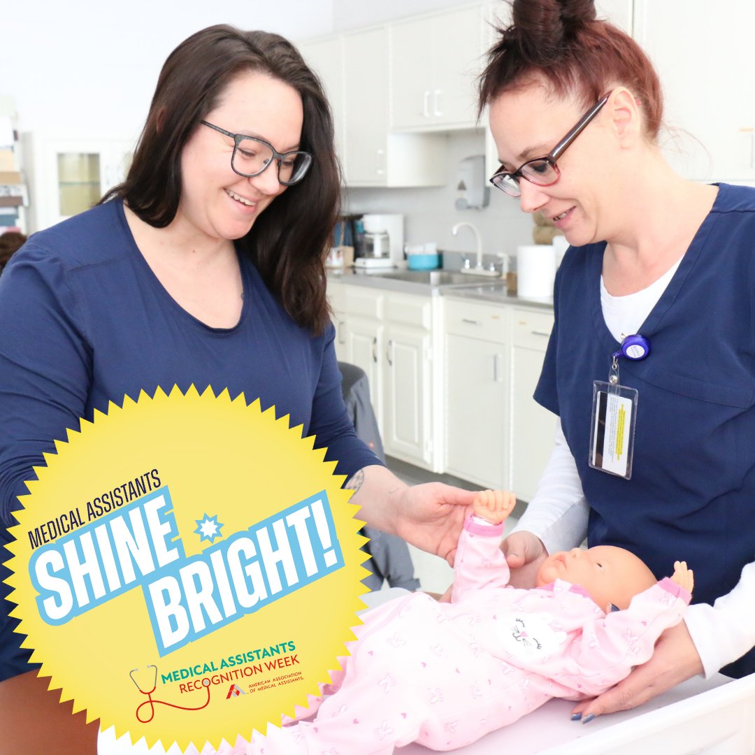 Happy Medical Assistants Recognition Week!

Learn more about our Medical Assitant Program here ow.ly/K9Nn50PXLEj