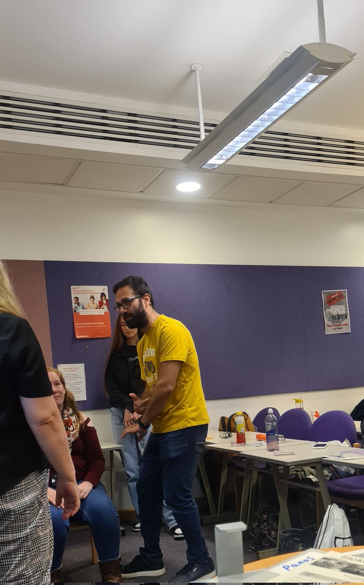 AcuteStrokeUni1's tweet photo. Stroke School day 2
Therapy teaching and workshops. What a fun day. Made origami animals, correct positioning for patients bed and chairs, mobilisation as well as assisted feeding. Hope everyone enjoyed it and learnt a lot.
Role on day 3
@strokeindira
@Karen_hunter8 @alanpbethell https://t.co/rKJnXS55Lp