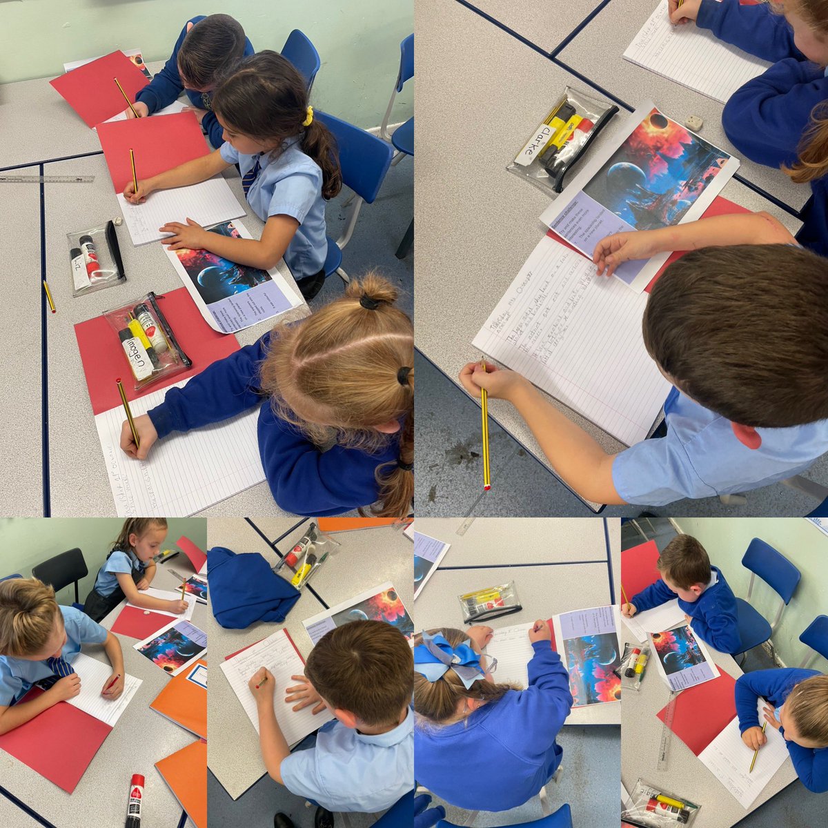 PlessingtonSSPP's tweet photo. Class Plessington working really hard on their Pobble task during science week! Well done team - proud of you all! #ScienceWeek @ssppcps https://t.co/zYGyecyYc7