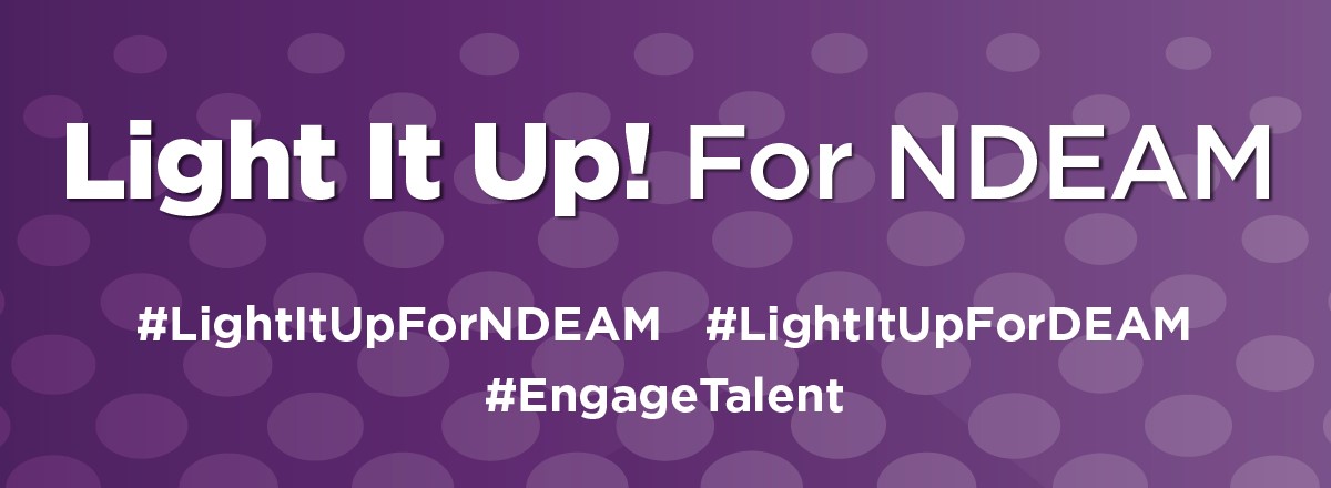 October is National Disability Employment Awareness Month and today is #LightItUpForNDEAM. Storwell is dedicated to fostering an inclusive and diverse working environment for people of all abilities. 

#LightItUpForNDEAM #LightItUpForDEAM #EngageTalent #lightitup2023