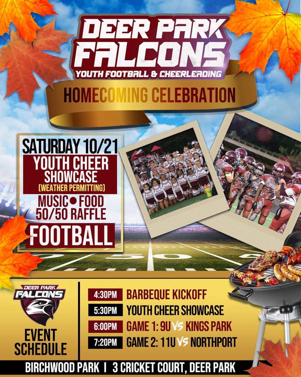 Deer Park Falcons Youth Football & Cheer tweet media