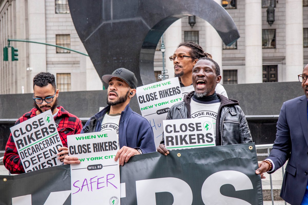 There's a moral imperative to #CloseRikers; let's get this done.

Stalling causes people to get hurt, to die. The delay means people don't get the medical attention they need—people with mental health issues, or mental illness, need medical care, not to be locked in a cage.