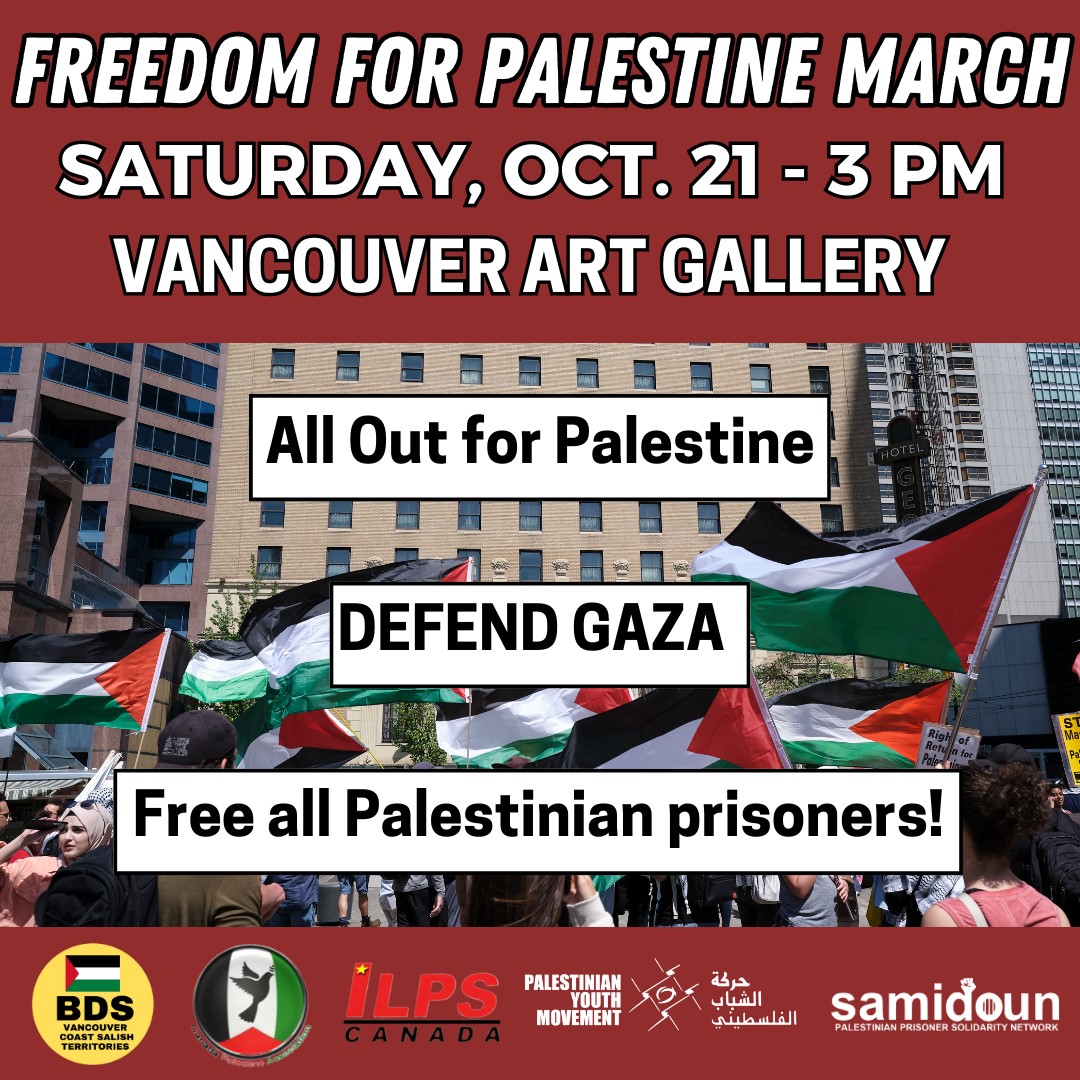 BDS Vancouver/Canada Palestine Association (@bds_vancouver) on Twitter photo 2023-10-19 18:05:48