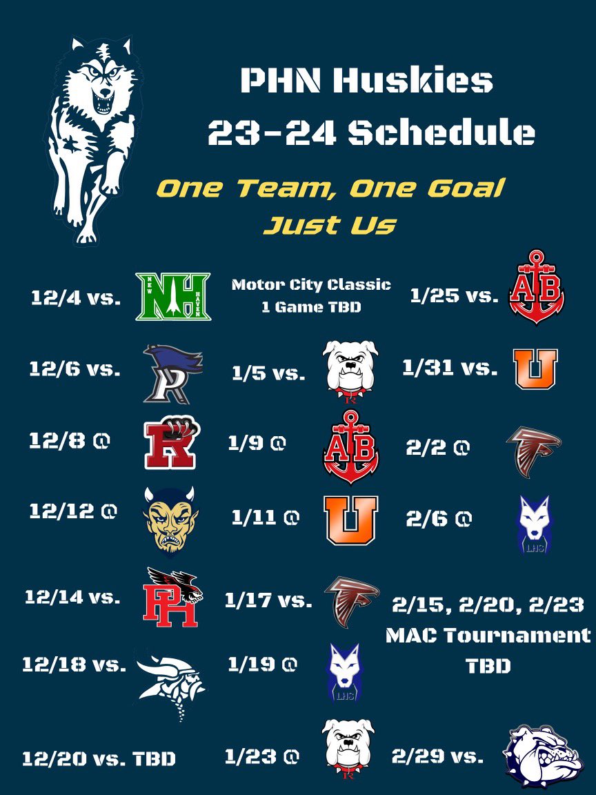 1 month from today our 2023-2024 season starts!!! #GoHuskies #JustUs
