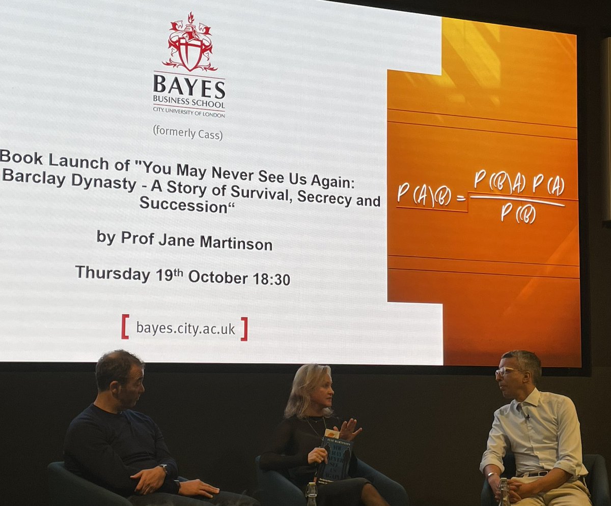 Didn’t realise just how little I knew about the mysterious Barclay brothers. Looking forward to reading this new @janemartinson book, in conversation tonight with @kamalahmednews and Will Lewis for @cityjournalism & @BayesBSchool