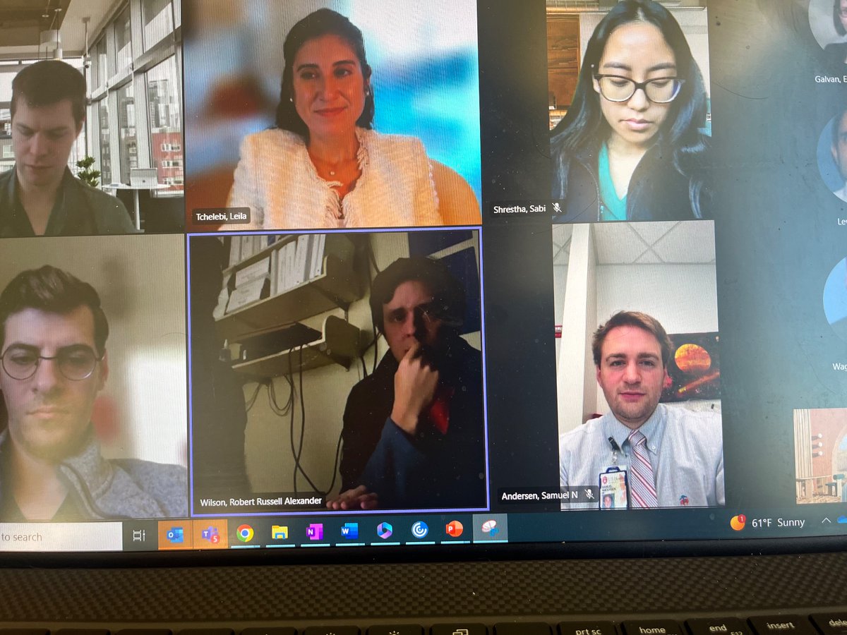 Great way to start the day <a href="/UTHSCSARadOnc/">UTHSCSA Radiation Oncology Residents</a> with <a href="/LeilaTchelebi/">Leila Tchelebi</a> gracing us with an exceptional lecture on current and future direction for anal cancer with an emphasis on quality assurance. Thank you for joining us as our junior guest lecturer !