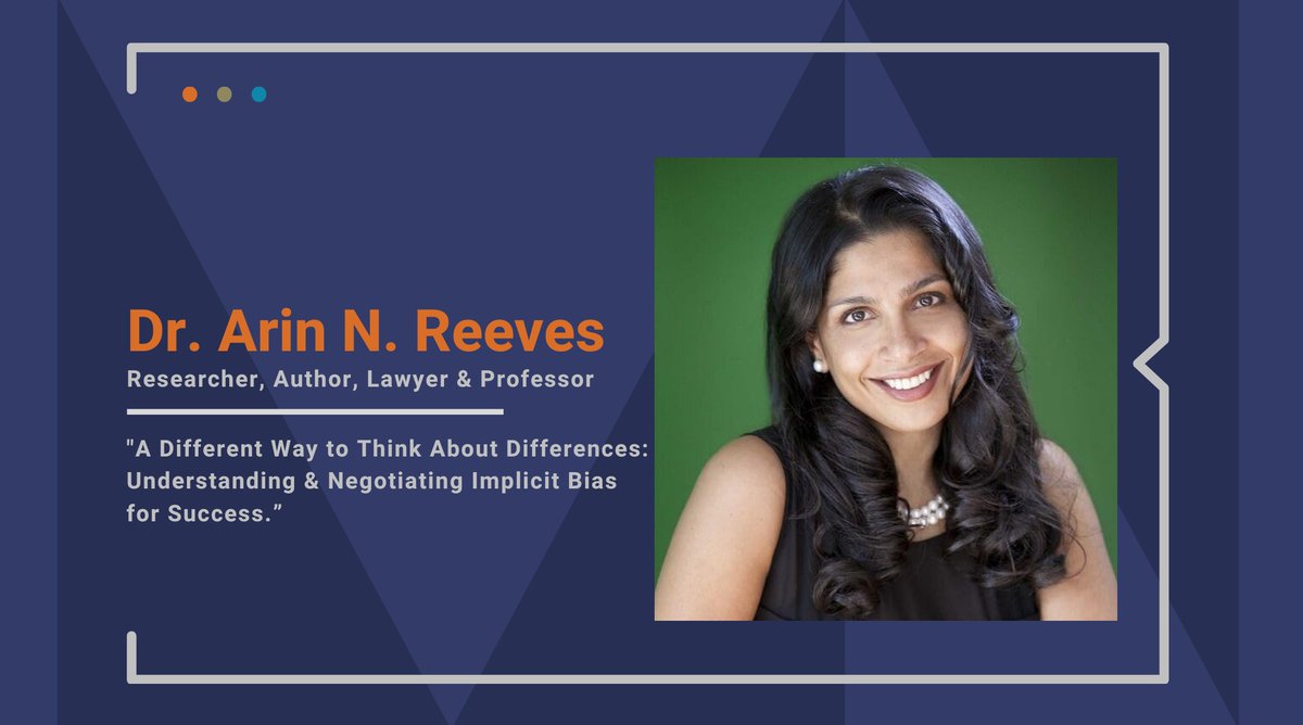 Yesterday, we were fortunate to welcome back best-selling author and nationally renowned speaker Dr. Arin N. Reeves from Nextions, LLC. Thank you, Dr. Reeves, for your conversation on implicit bias and the importance of empathy and inclusion in workplace diversity initiatives.