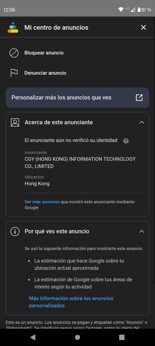 ItsNaxz's tweet photo. @TraductorTeAma Ami me salió este anuncio XD https://t.co/XAe6HUMZ53