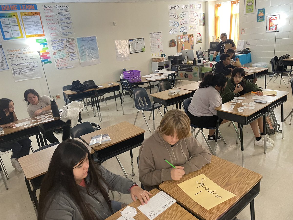 8th grade RLA students using skills to “escape” to the next level!
#AdventureAwaits #JBMSISBOLD
<a href="/SISD_Teach/">SISD Teaching and Learning</a>