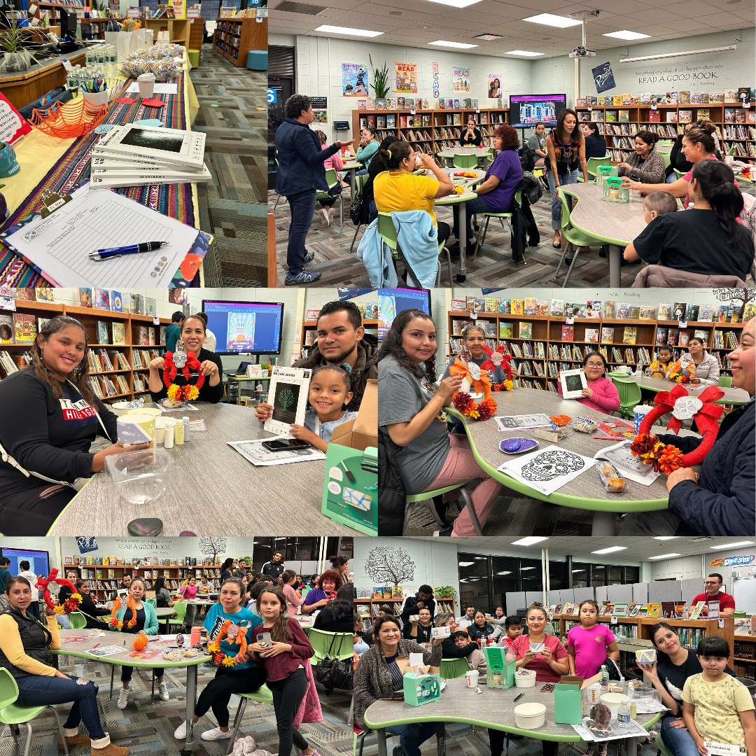 dist105's tweet photo. Tuesday night's D105 BPAC (Bilingual Parent Advisory Committee) meeting was a hit! We are so grateful to all the families that came to craft and socialize with us! #bettertogether #d105difference https://t.co/WodABbXa51