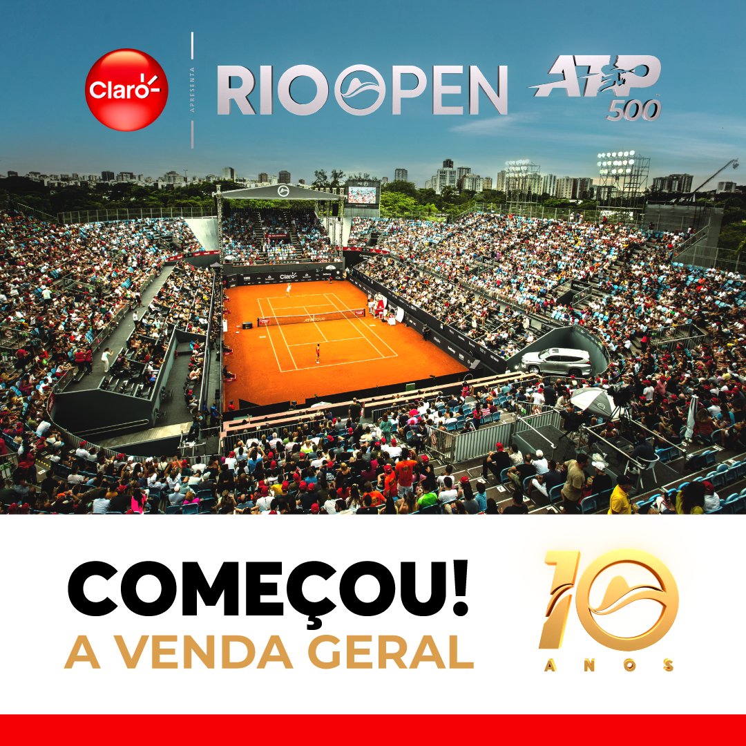 Ingressos para o Rio Open 2024 estão esgotados - Tenis News