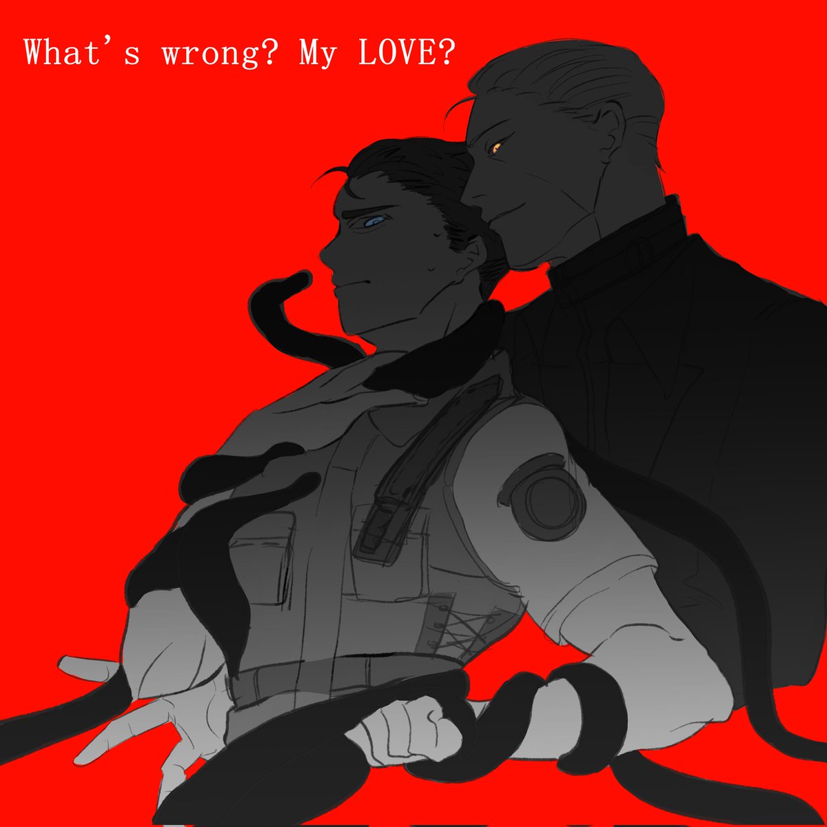 忘记发发了，是互绘！
#chrisker #ResidentEvil