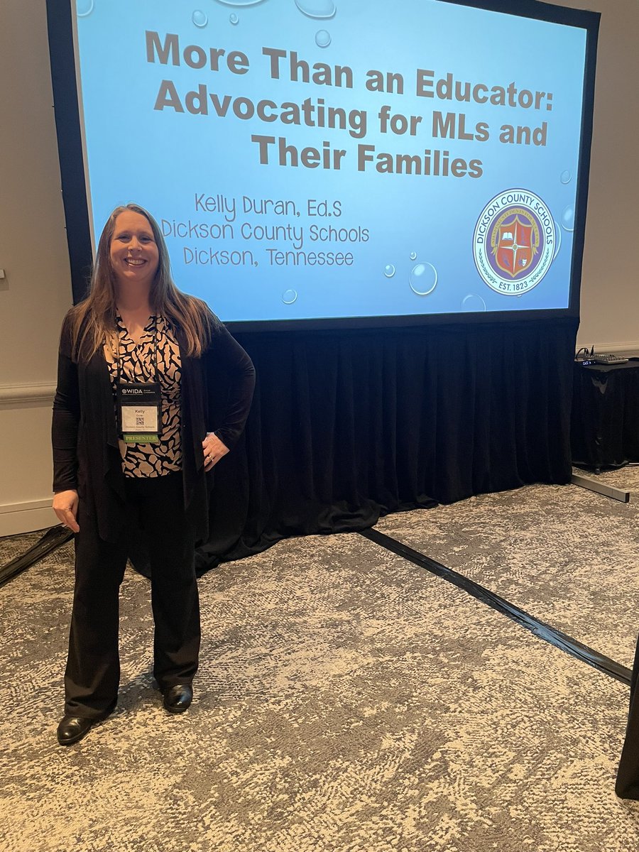 Grateful to present at #WIDA2023 and represent <a href="/DCS_TN/">Dickson Co Schools</a>.  Time to learn from the other knowledgeable presenters!