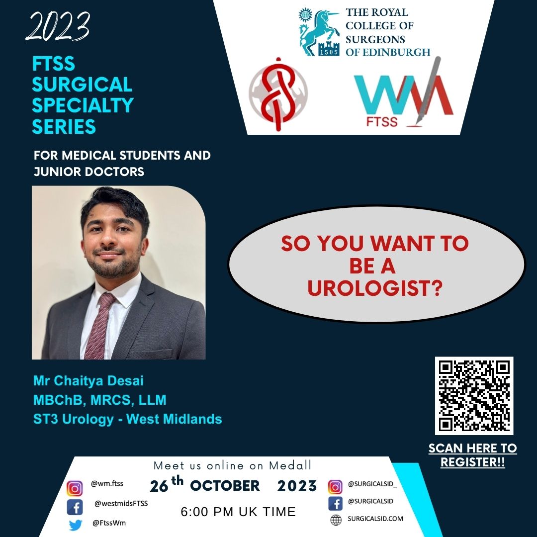 FtssWm's tweet photo. Join West Midlands FTSS for the 7th FTSS Surgical speciality session!  Learn more and register here:

https://t.co/nomx3SHr40 https://t.co/kMRBxtwqro