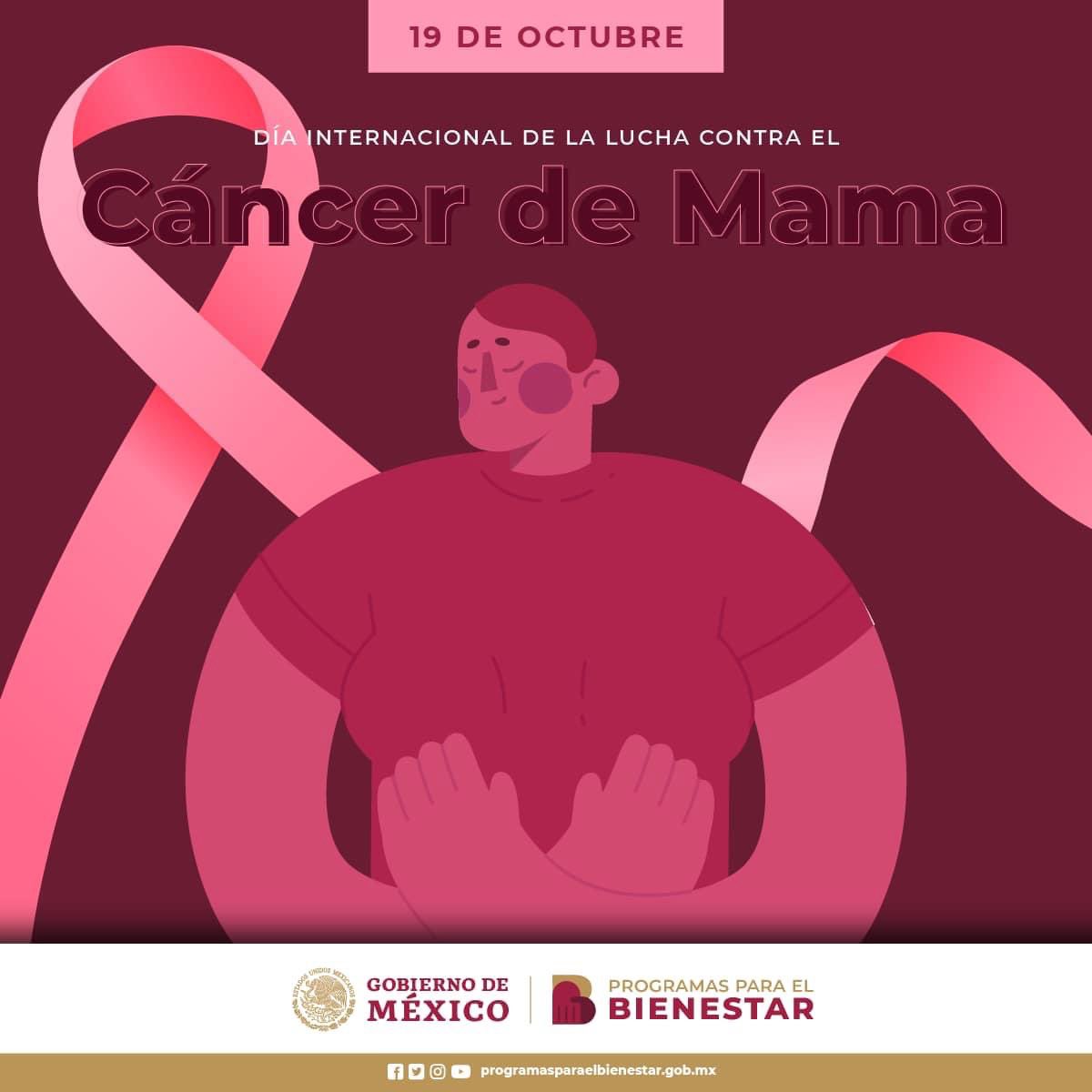 ChisBienestar's tweet photo. Hoy es conmemoramos el Día Internacional del Cáncer de Mama.

Se tiene como objetivo ￼concientizar ￼a la población en general acerca de la importancia que esta enfermedad tiene en el mundo y recordar que la prevención y los controles regulares ayudan a salvar vidas. https://t.co/TsjcIoQflq