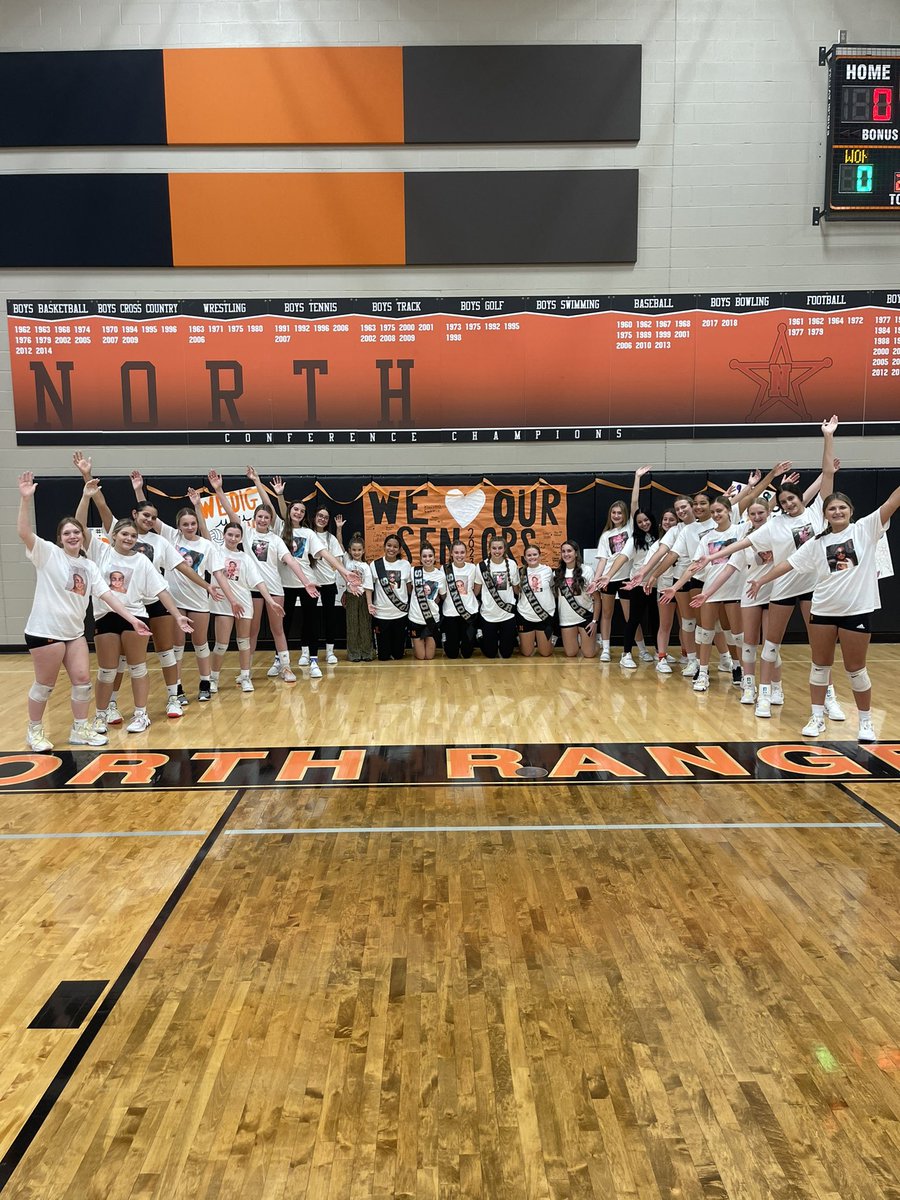 doesn’t get any better than this group of seniors! 

Senior Night 2023🧡