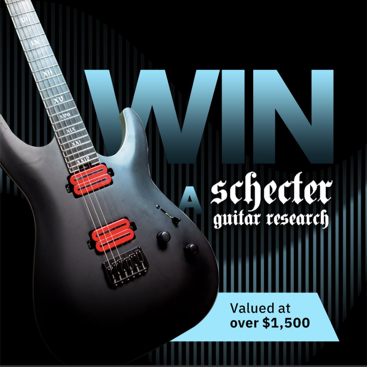 ENTER HERE—>
woobox.com/mbftof/q4wuhv
& #retweet to win this Schecter Electric Guitar worth $1500! giveaway sweepstakes prize guitarist player guitarrista guitarra regalar musician band free music gear heavy metal thrash #schecter #guitarist #schecterguitars #guitargiveaway #rt rt