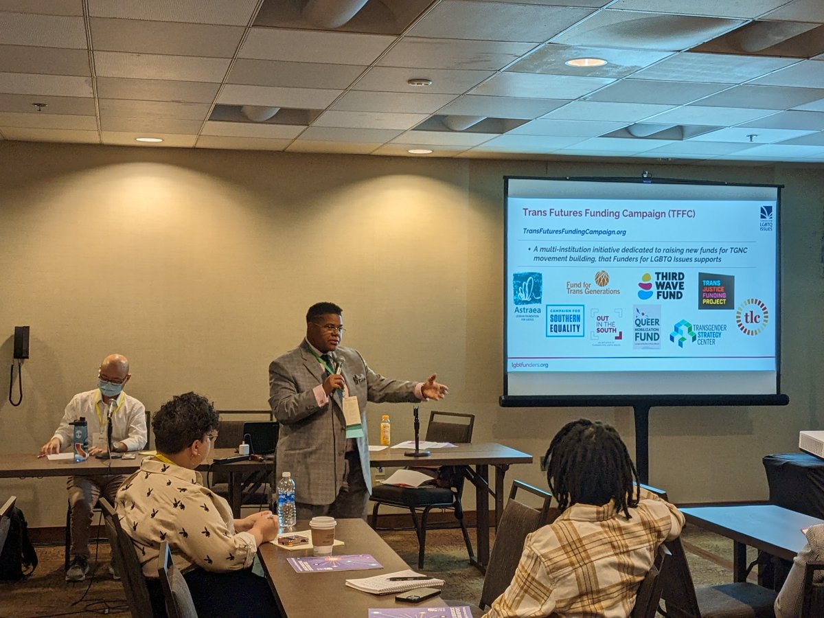 HsgOpportunity's tweet image. From funding trans futures to building narratives for intersectional racial justice &amp;amp; beyond, members of our team are gaining insights from the brilliant speakers at #2023UnitySummit this week, deepening our toolbox to act on transformative, trust-based philanthropy practices.