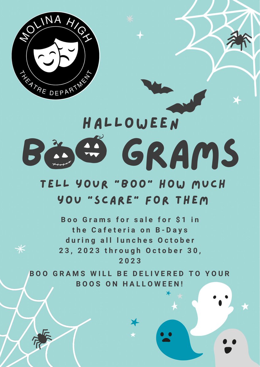 Grab your boo grams next week!