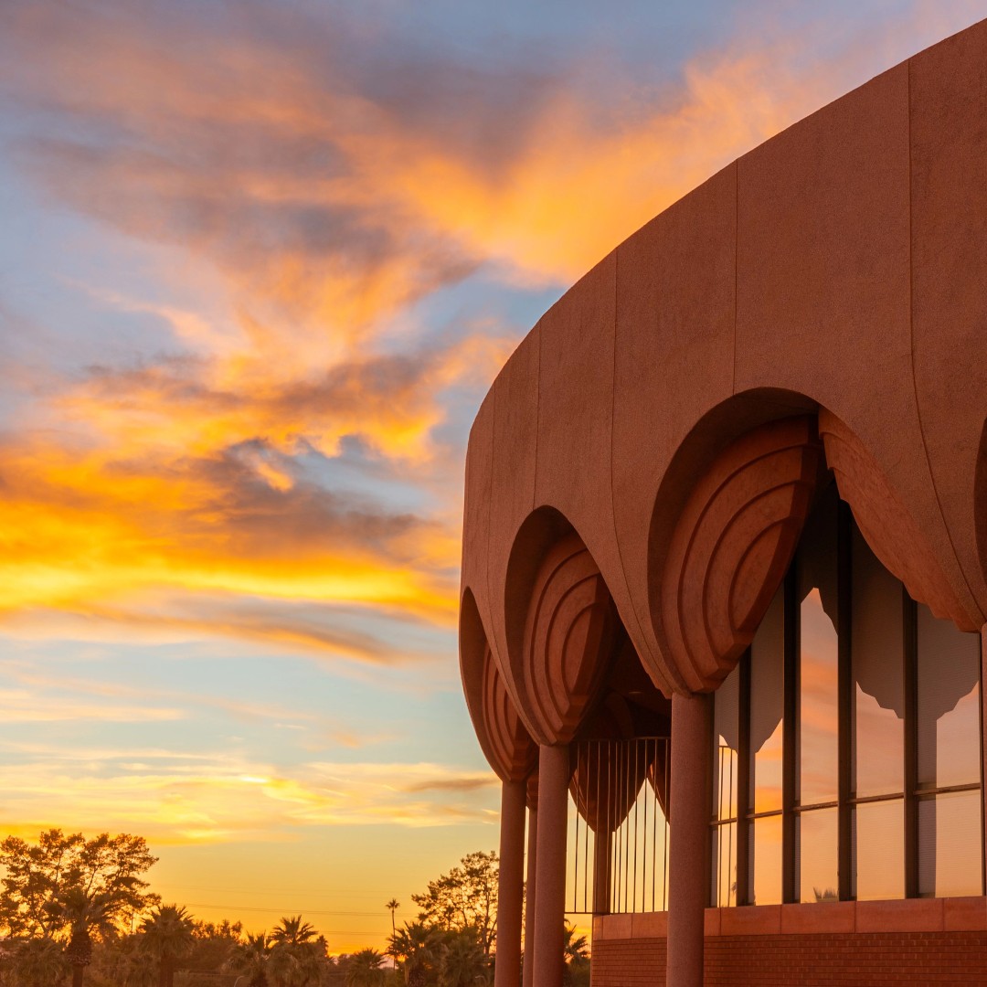 ASU's tweet image. On Oct. 26, join arts leader Colleen Jennings-Roggensack and @asulibraries' university archivist Shannon Walker for an inside look at @ASUGammage as it prepares to celebrate 60 years in 2024.  🎭

RSVP: ow.ly/Imwy50PYpaA