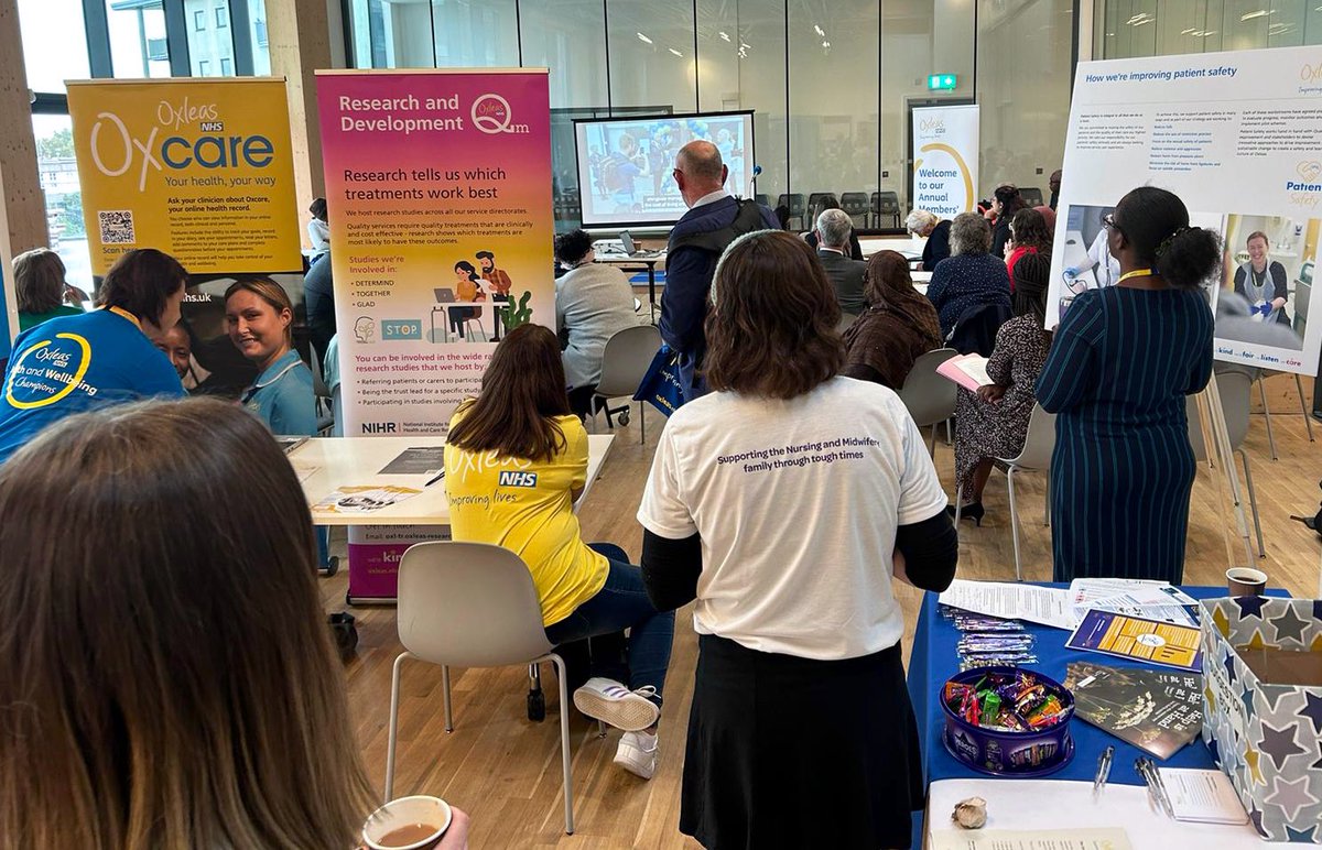 Great to see the QMT represented at this years Annual Members Meetings. For all things Quality please contact your directorate QIA, SQML, the CE Team or drop us an email! Together we are all Quality. 
📧 💬💕👚✨ @MMQI333 @PT_QM_Oxleas <a href="/AmiQC2022/">Ami</a> @OxleasResearch @AuditOxleas