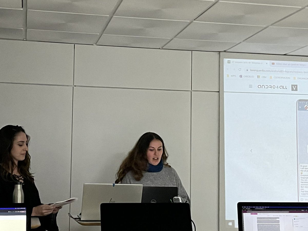 ¿Conoces todas las funcionalidades que tiene <a href="/telegram_es/">Telegram en español</a> ? ¿Qué nos ofrece esta app para ayudarnos a mejorar nuestra #visibilidad como empresa o marca? 
¡¡Gracias por toda la info <a href="/barbara_bussons/">Bárbara Bussons Urzaiz</a> y <a href="/pau_rucla/">Paula</a> !!
#Equipo259 #aulacm