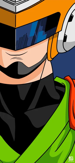 Scouter Lock Screen 114"Great Saiyaman"#SLS 