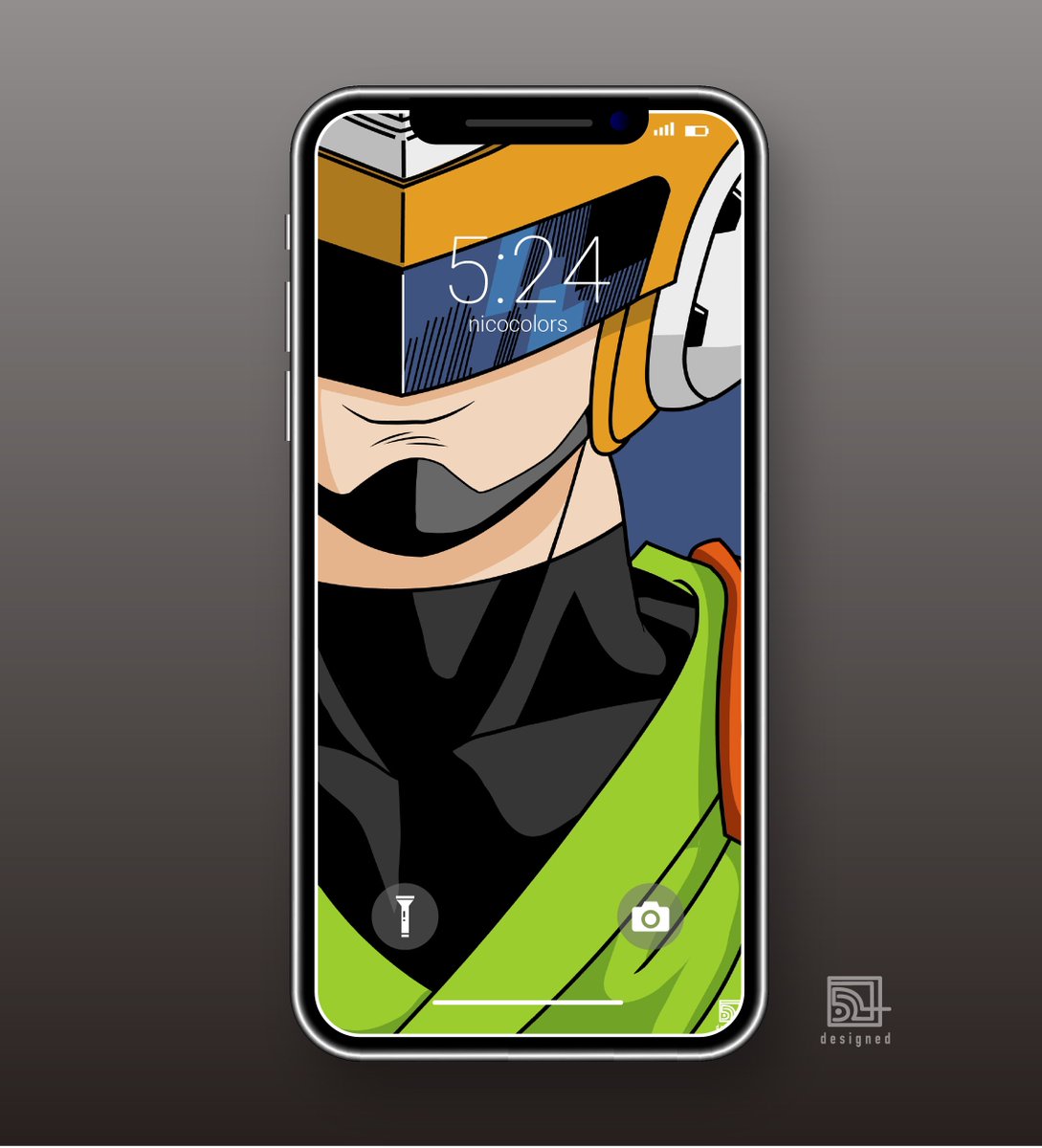 「Scouter Lock Screen 114"Great Saiyaman"#」|NICOのイラスト