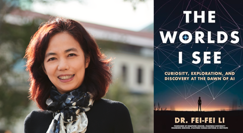 Join @StanfordHAI, @StanfordCyber & @persily 11/8 from 5-7:30 PM to celebrate @drfeifei's new book, The Worlds I See: Curiosity, Exploration and Discovery at the Dawn of AI. A fireside chat w/ John Hennessy, President Emeritus is followed by a reception. bit.ly/worlds-booklau…