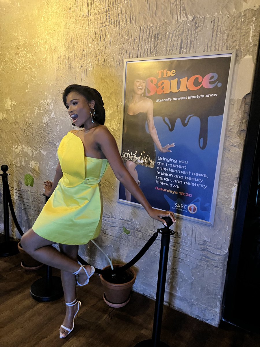 PopPulse is at the launch of SABC 1’s new show, @TheSauceSABC1. 

Stay tuned to our page for the inside scoop on Mzansi’s new hit show! 

Pictured below is the host, @RealNomalanga 

#TheSauce @Official_SABC1