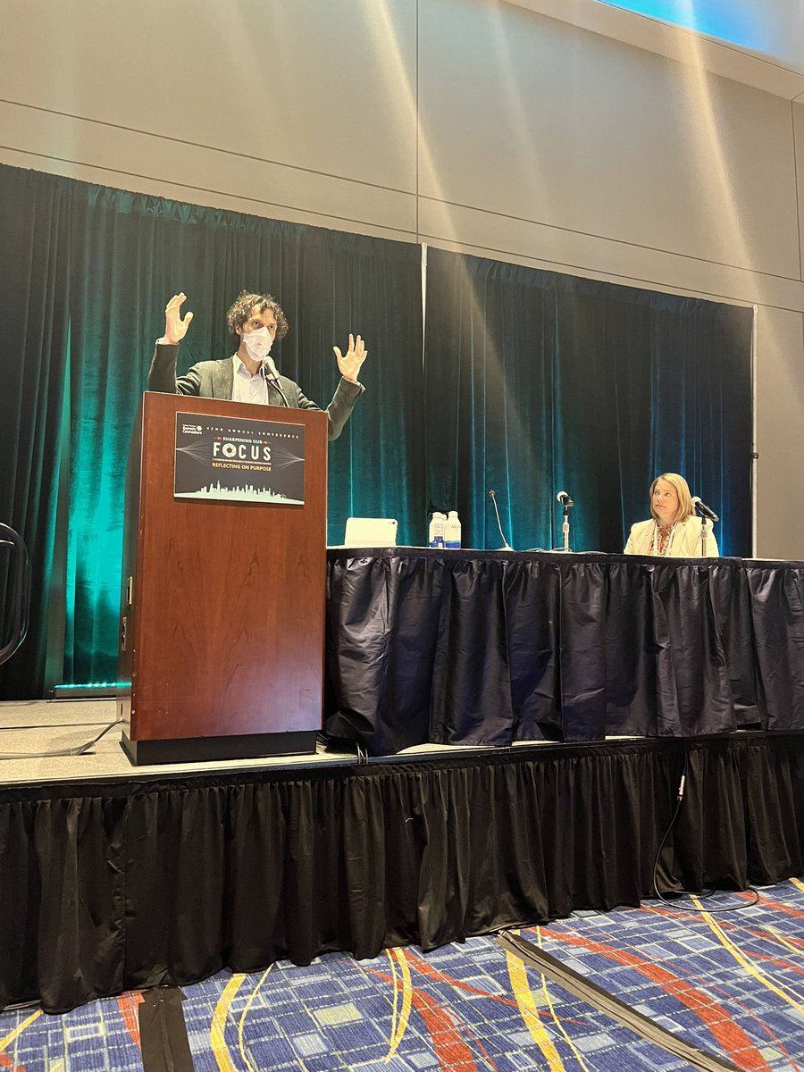 And now Dr. Dale Muzzey sharing! <a href="/myriadgenetics/">Myriad Genetics</a> #NSGC23 #genechat