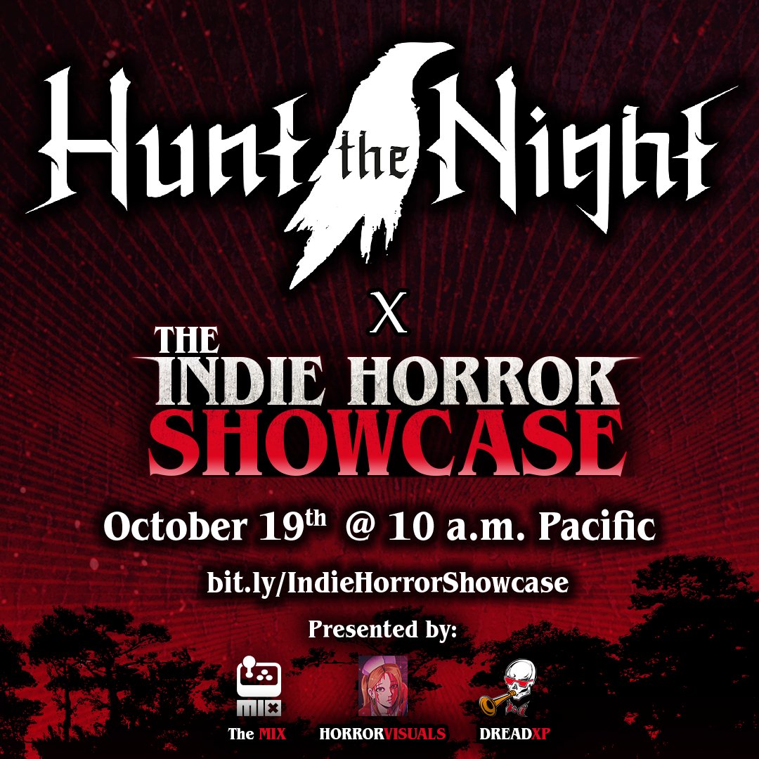 Exciting news! We're thrilled to announce our presence at the Indie Horror Showcase by <a href="/DreadXPGames/">DreadXP Games</a>  🎮👻. Enjoy our new trailer and let's hunt the night together!
